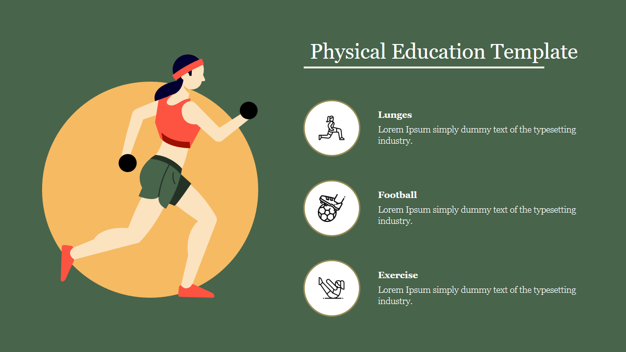physical education presentation templates